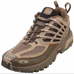 Salomon Acs Pro Desert Unisex Fashion Sneakers 
In Brown Size: 6.5 M - 7.5 W
